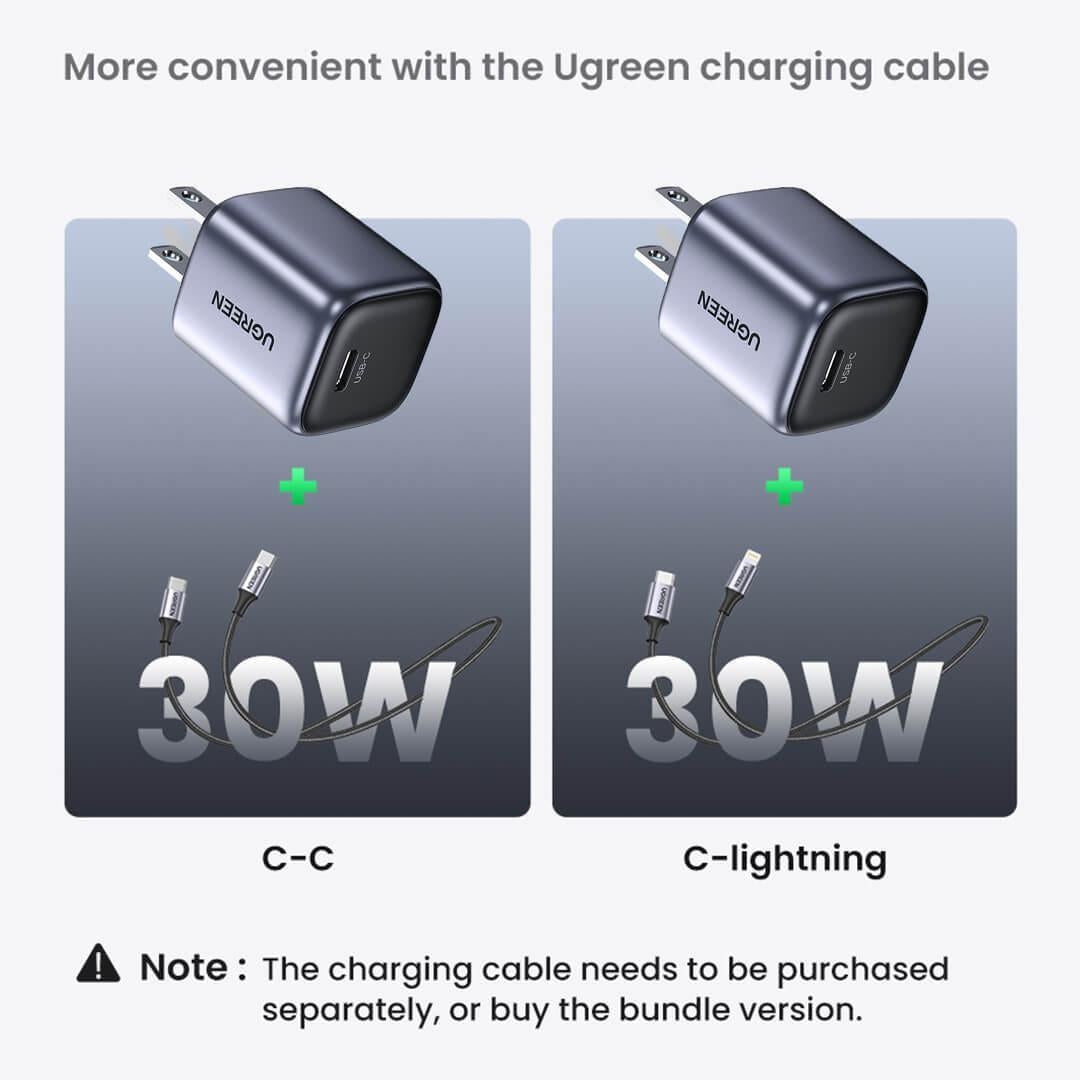 UGREEN 30W TYPE-C Fast Charger-DIVERSITY