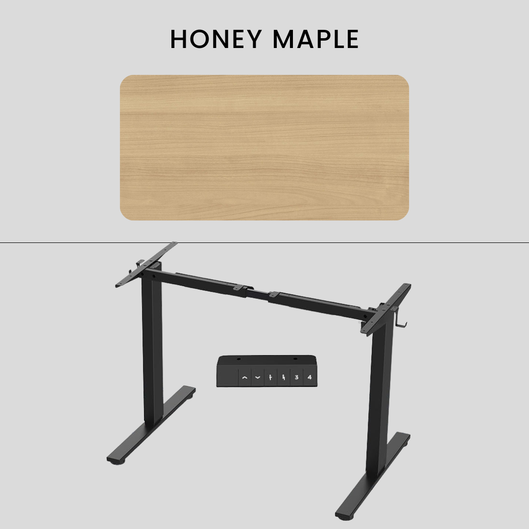 FlexiSpot EN1 - Standing Desk With Black Frame