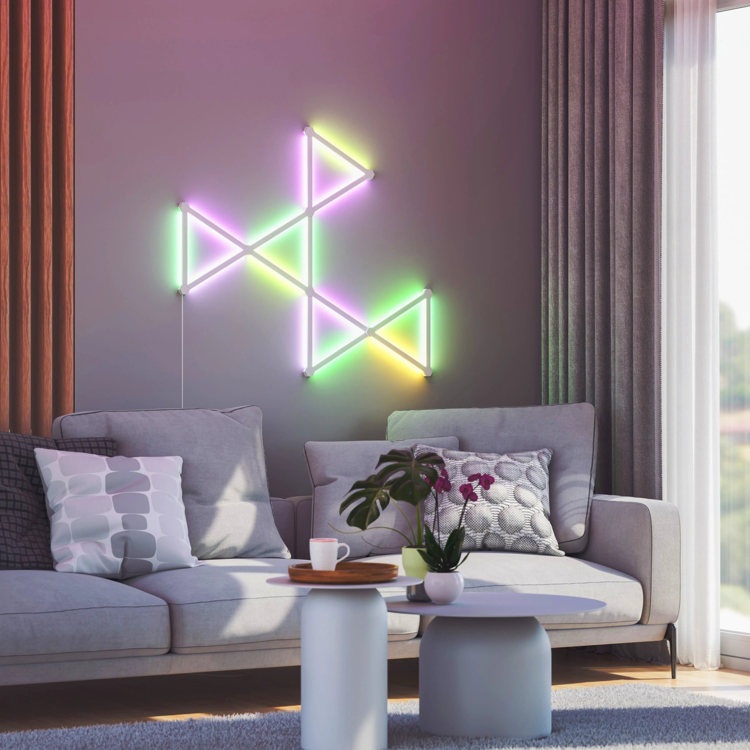 Nanoleaf Lines LED Light Bars – 15 Pack Smarter Kit