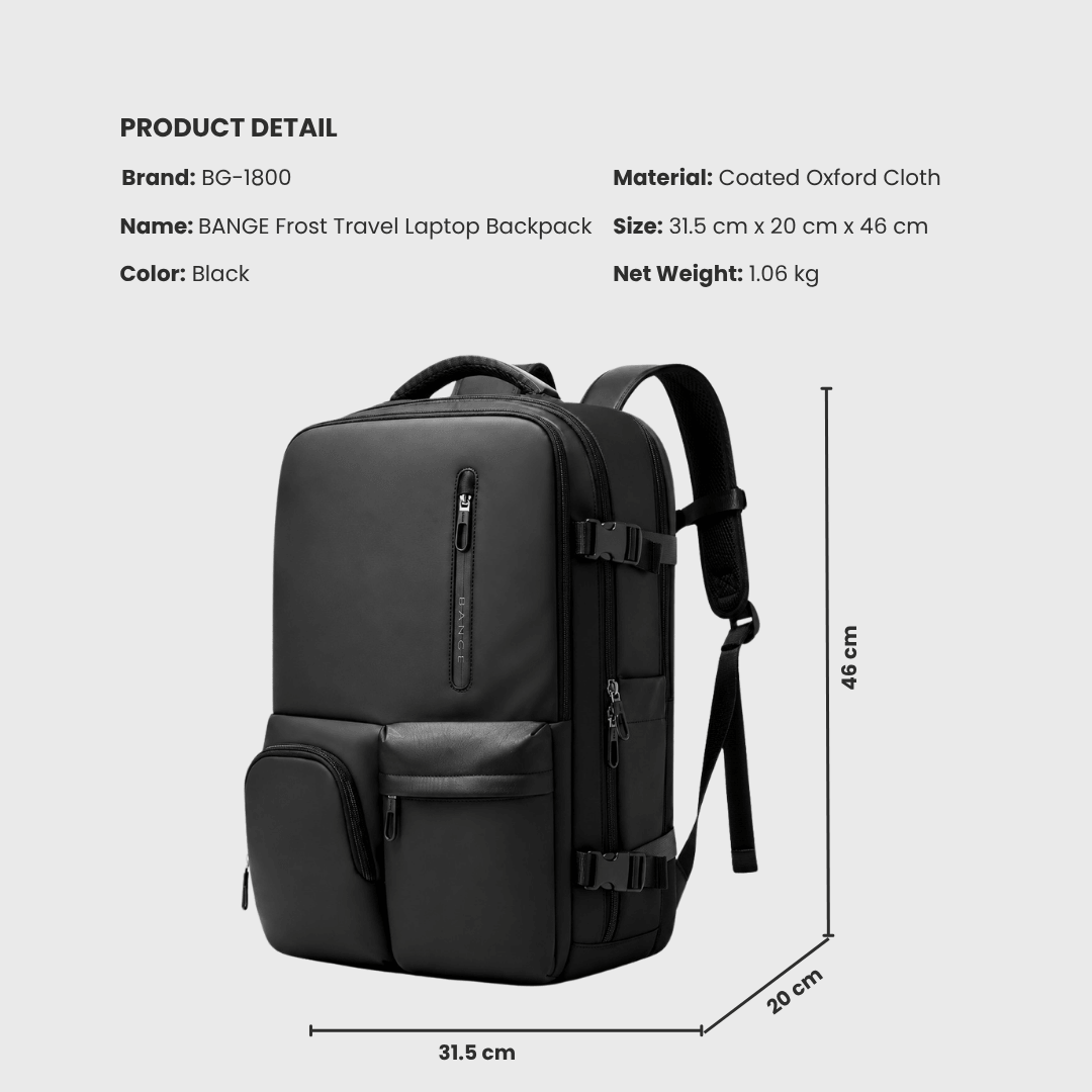 BANGE - Frost Travel Backpack
