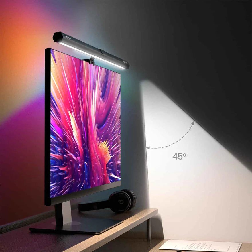 Quntis LED ScreenLinear RGB Dual Light Gaming Monitor Light Bar (19.7")