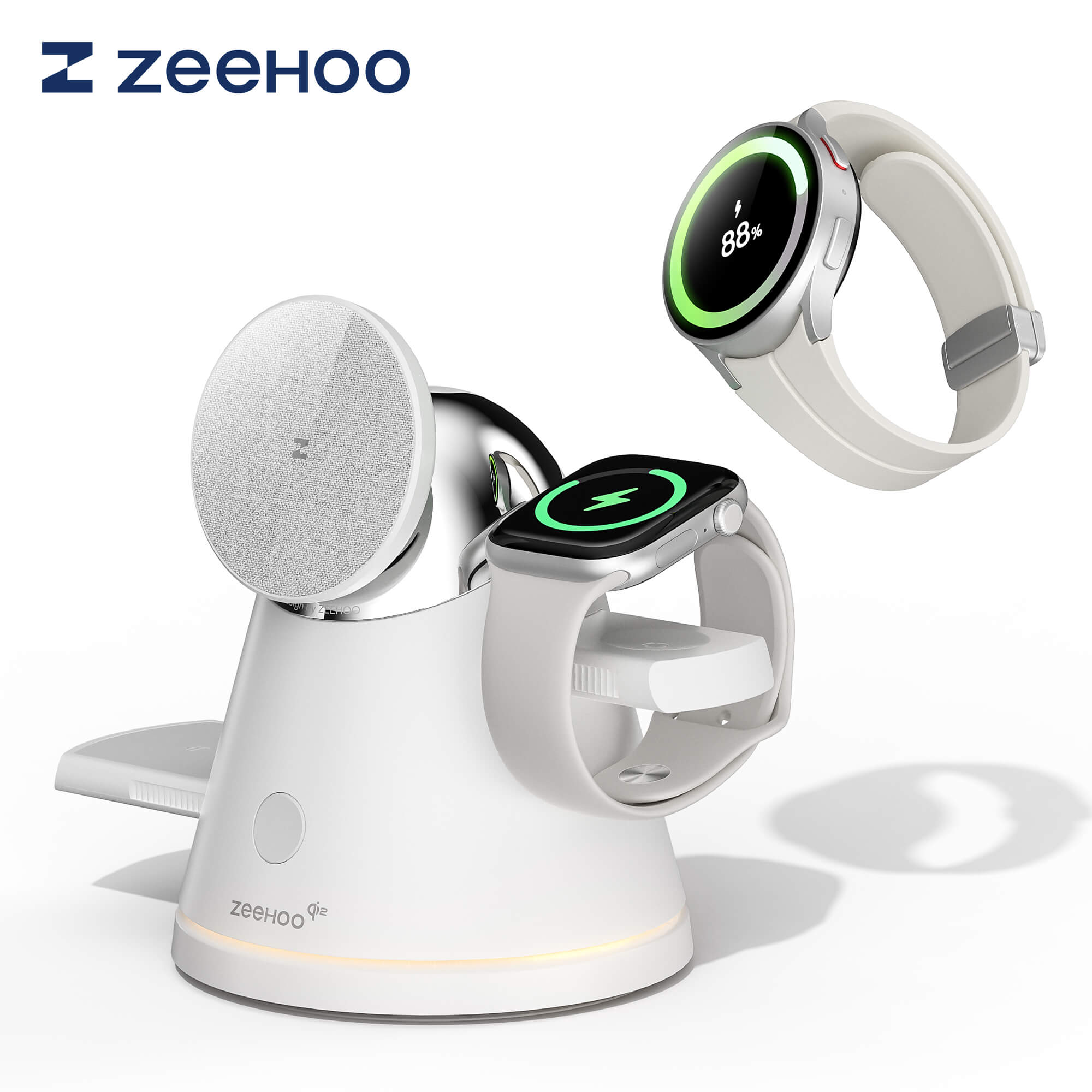 ZEEHOO LuminoCore 4-in-1 Wireless Charging Station