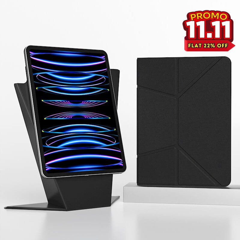 Magnetic Foldable iPad Cover-DIVERSITY