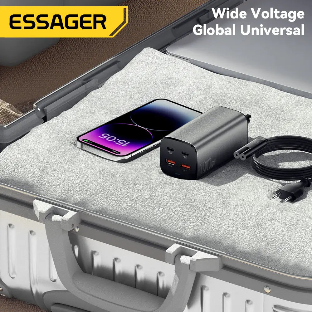 Essager 100W GaN Desktop Charger (2A & 2C)