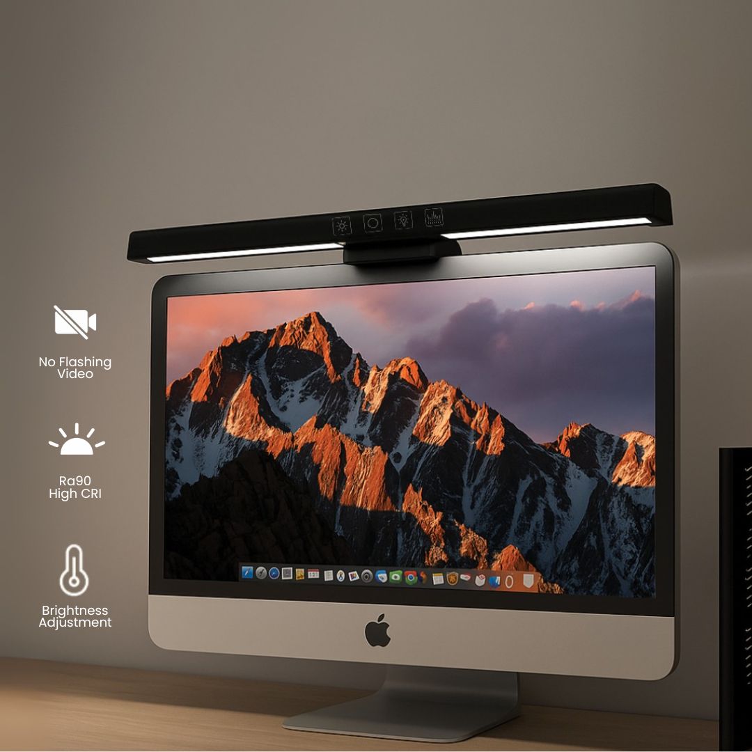 Monitor Light Bar with RGB Back Light