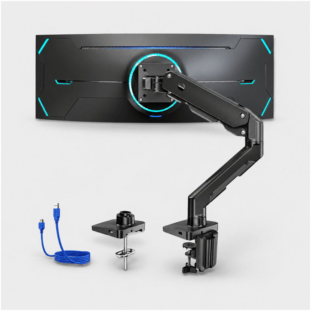 HUANUO Heavy-Duty Single Monitor Arm  for  for 13 to 49  Inch Screens