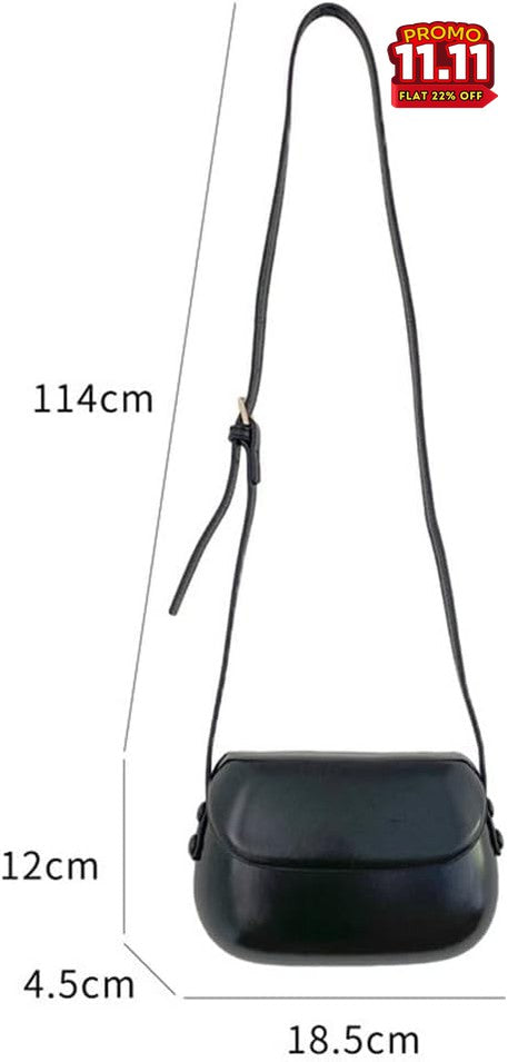 Minor Fault Leather Saddle Bag-DIVERSITY