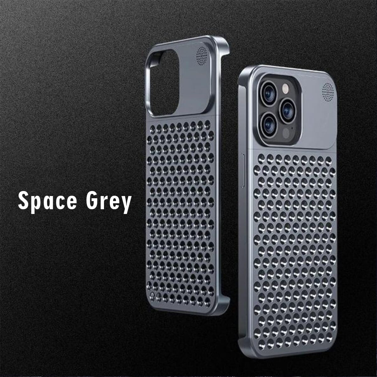 ALPHA Hybrid Metal Mesh iPhone Case