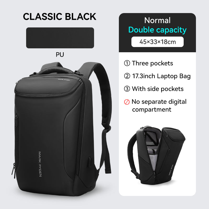 MARK RYDEN - Compacto Pro Backpack - Black