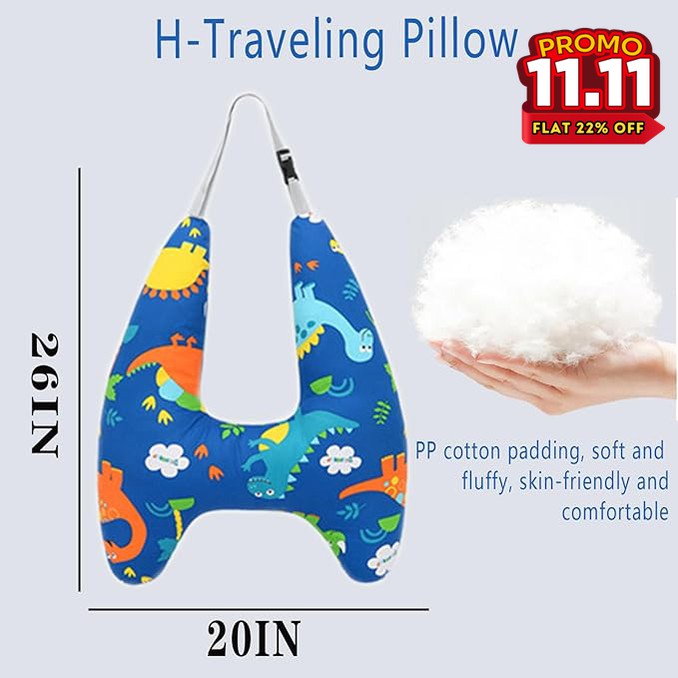 Kids Car Travel Pillow-DIVERSITY