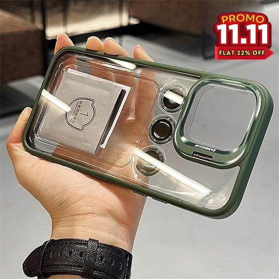 Transparent Lens Ring iPhone Case-DIVERSITY