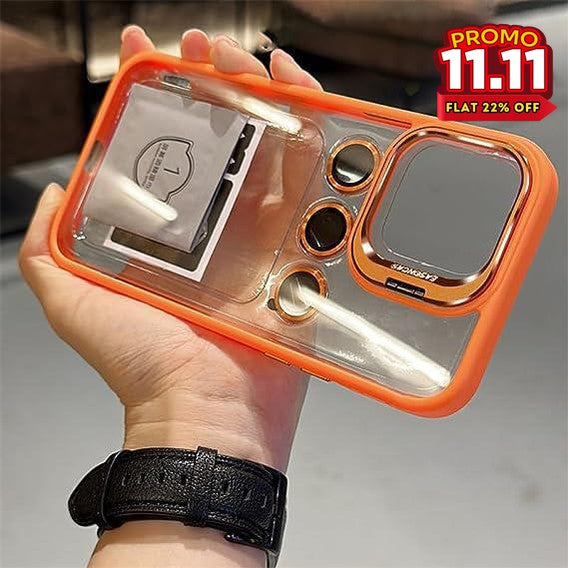 Transparent Lens Ring iPhone Case-DIVERSITY