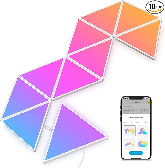 Govee Glide Triangle Smart LED Light Panels
