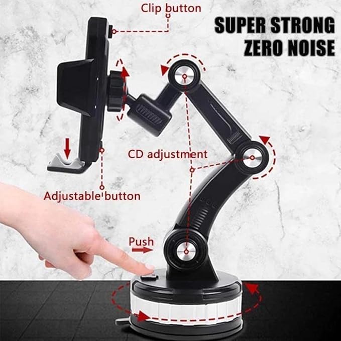 360° Car Suction Phone Holder Stand-DIVERSITY