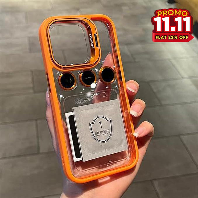 Transparent Lens Ring iPhone Case-DIVERSITY