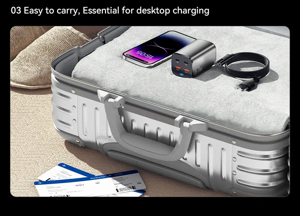Essager 67W GaN Desktop Charger (2A & 2C)