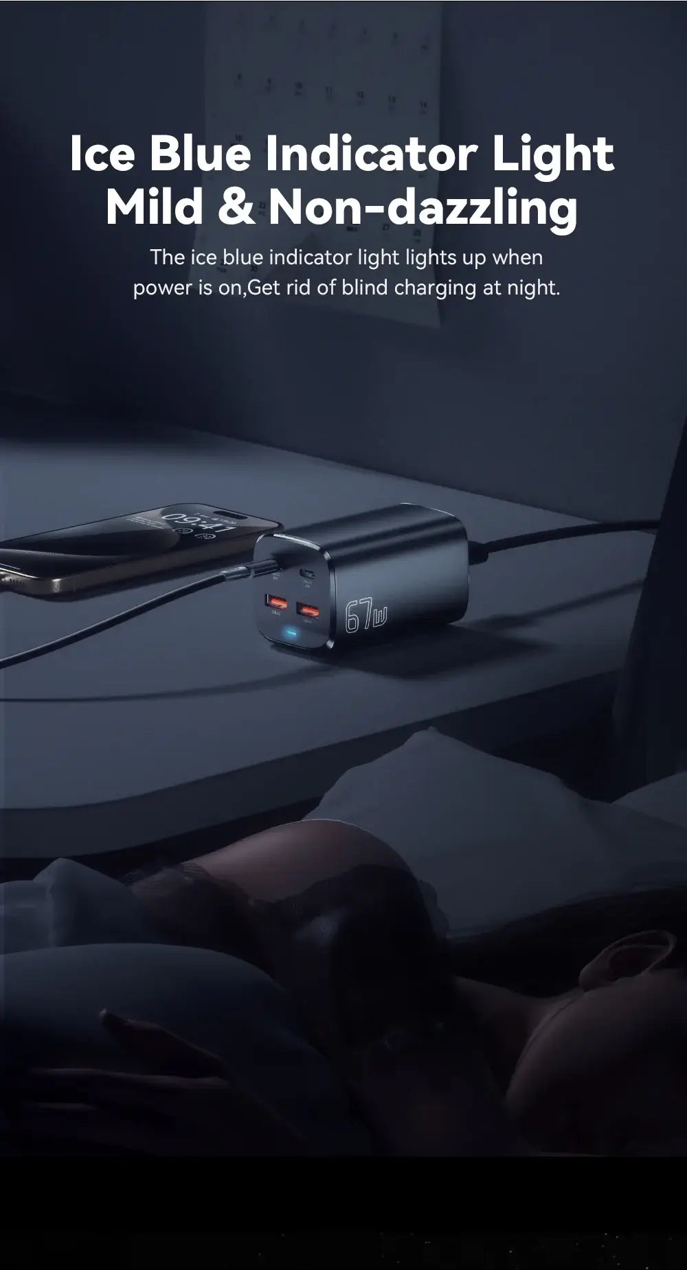 Essager 67W GaN Desktop Charger (2A & 2C)