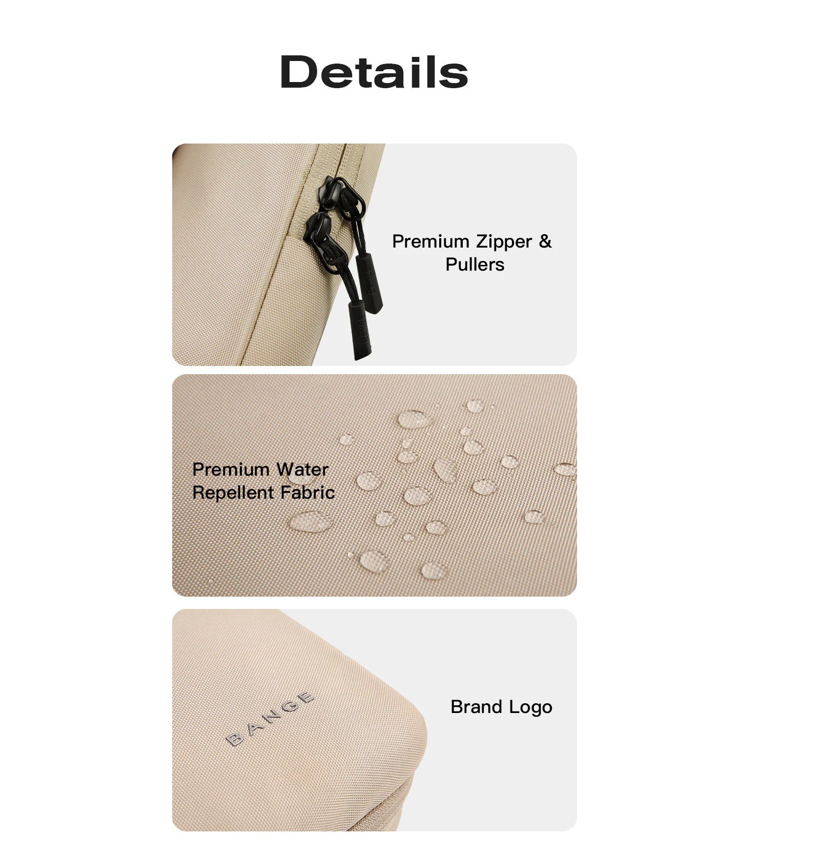 BANGE Smart Sleeve Laptop Sleeve - Black