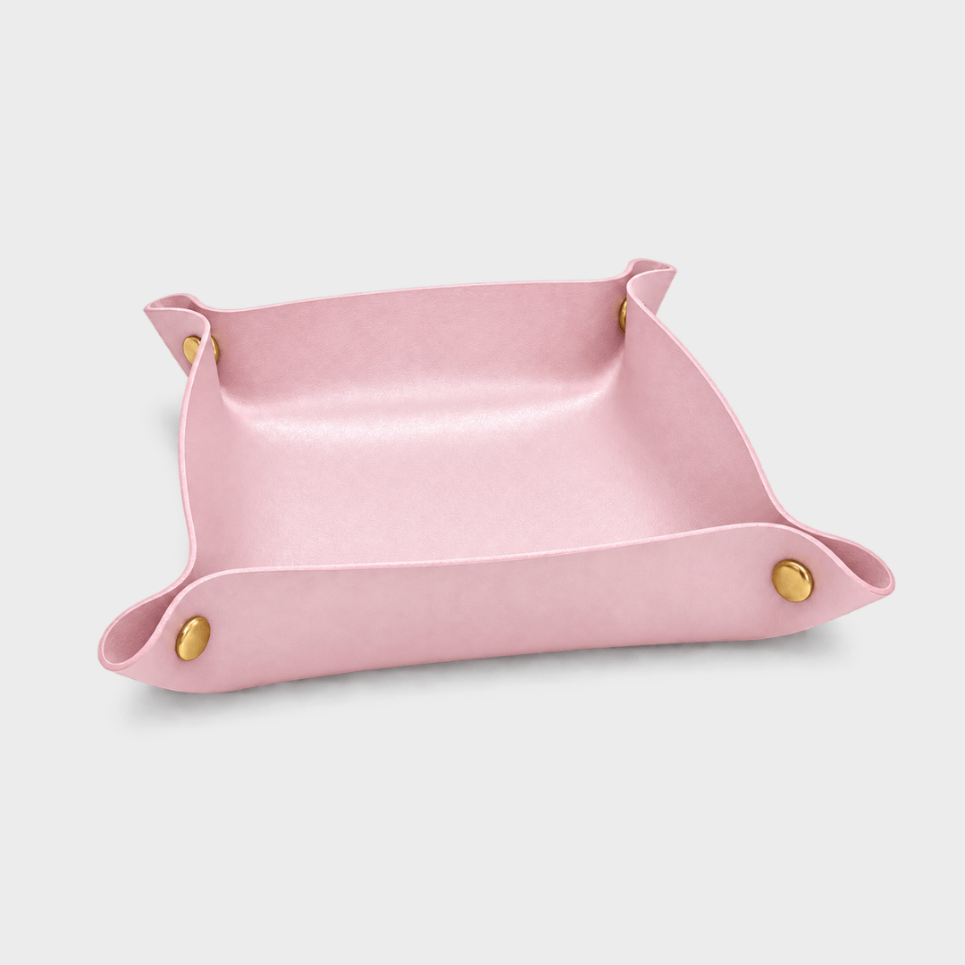 Nordic PU Leather Storage Tray