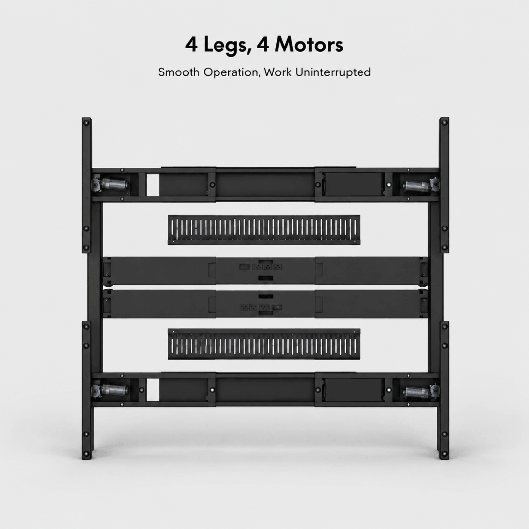 Flexispot E7H -  4 Motor Dual Bench Two-Person Standing Desk