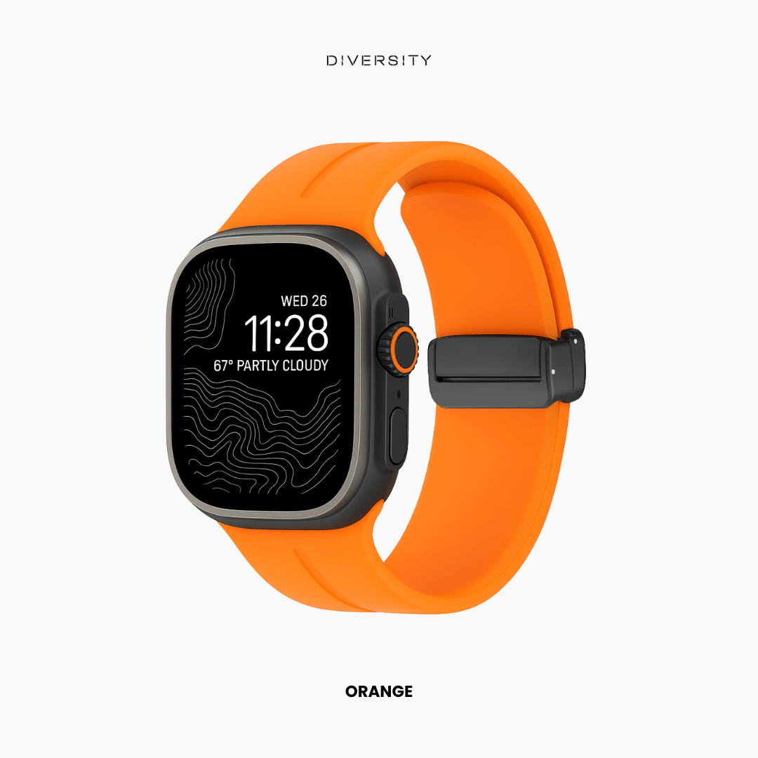Magnetic Loop Band For Apple Watch - Orange