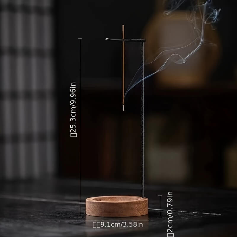 Wooden Incense Burner Holder