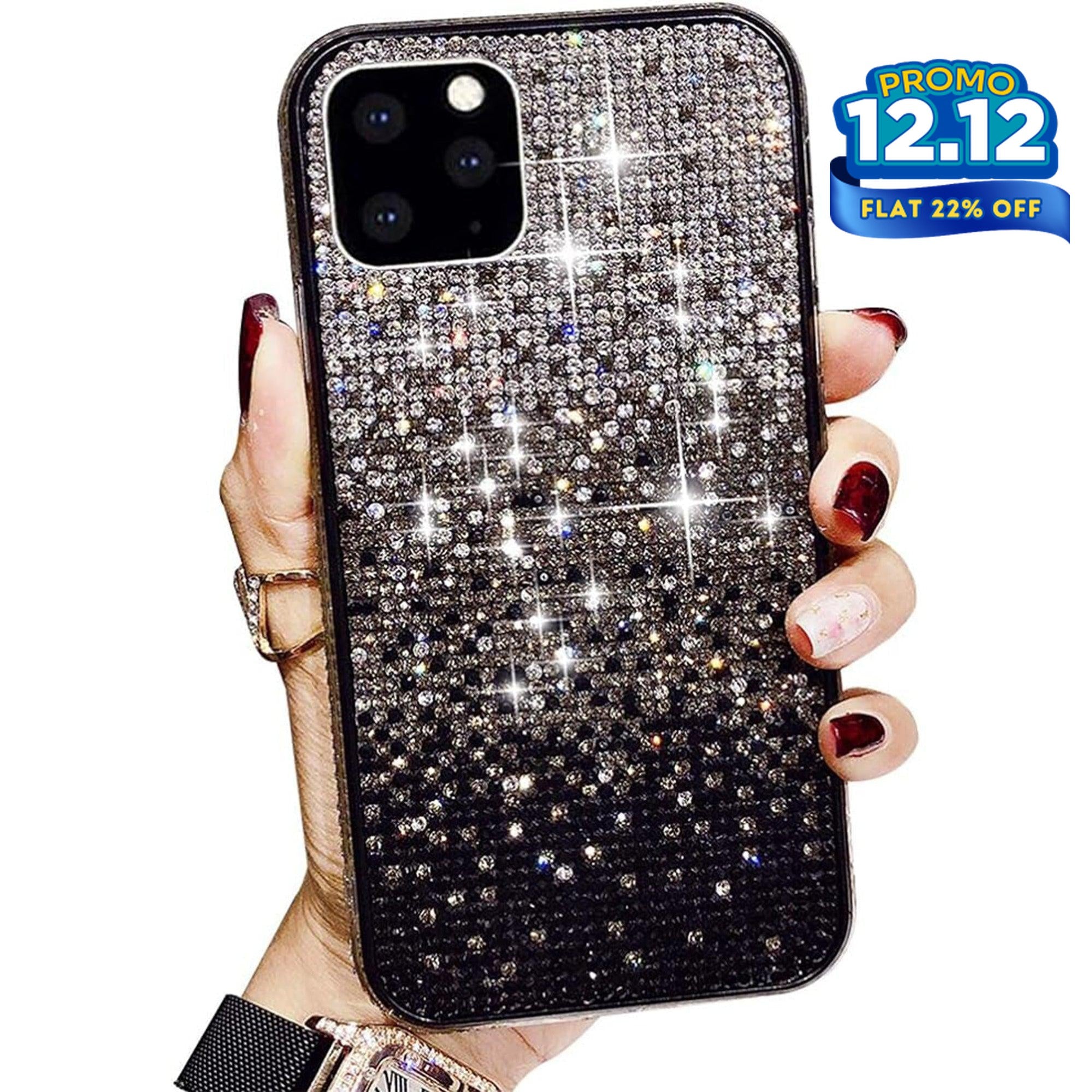 Luxury Rhinestone Phone Case-DIVERSITY