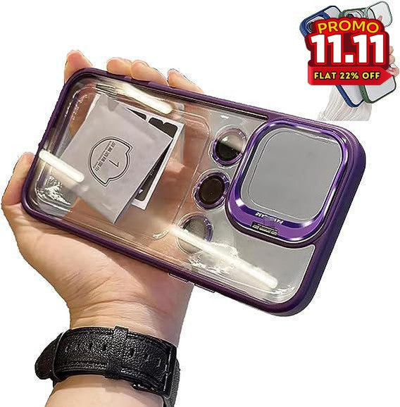 Transparent Lens Ring iPhone Case-DIVERSITY