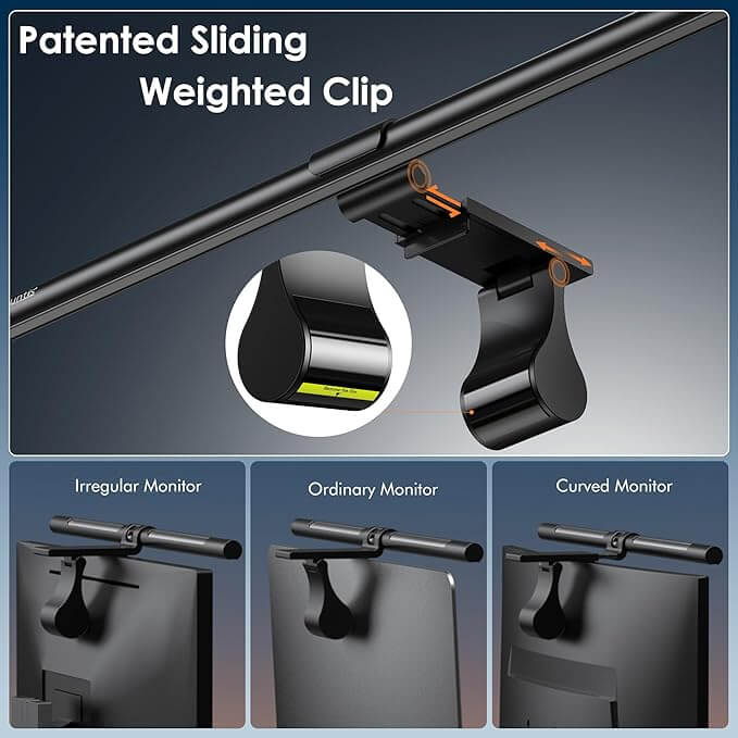 Quntis LED ScreenLinear Glow Plus Dual Light Monitor Light Bar