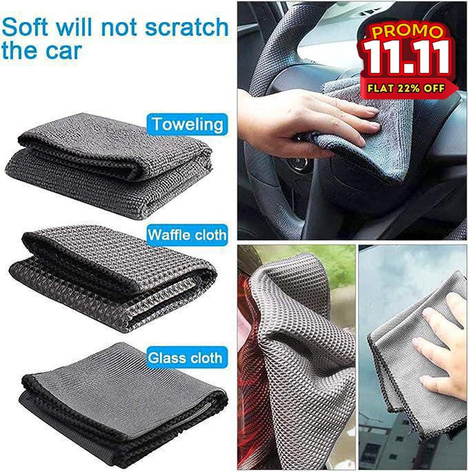 9 PCS Microfiber Car Cleaning Kit-DIVERSITY