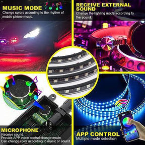 Car Chassis RGB Light - 4 PCS
