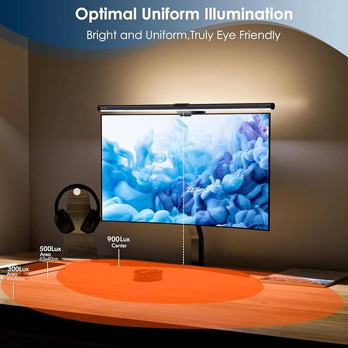 Quntis LED ScreenLinear Glow Plus Dual Light Monitor Light Bar