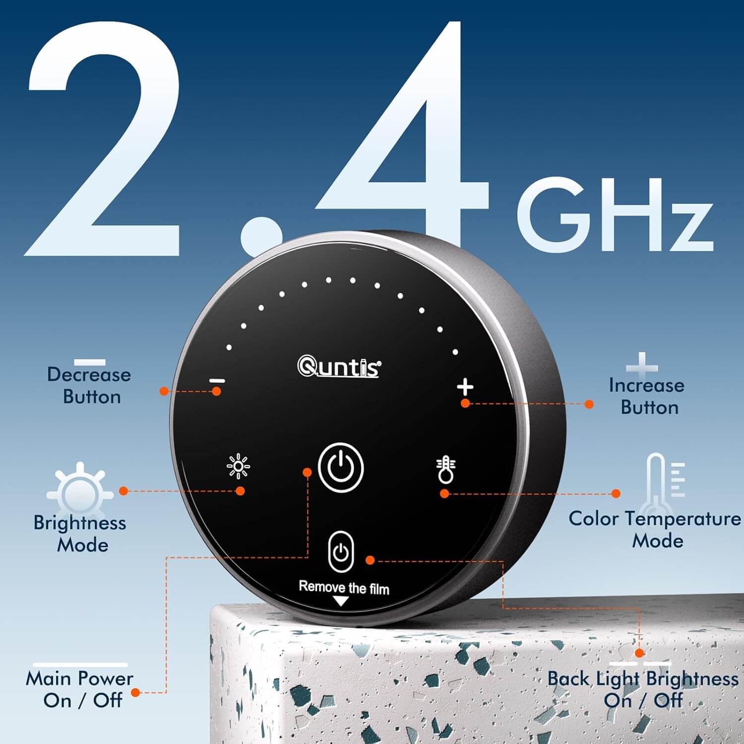 Quntis LED ScreenLinear Glow Plus Dual Light Monitor Light Bar