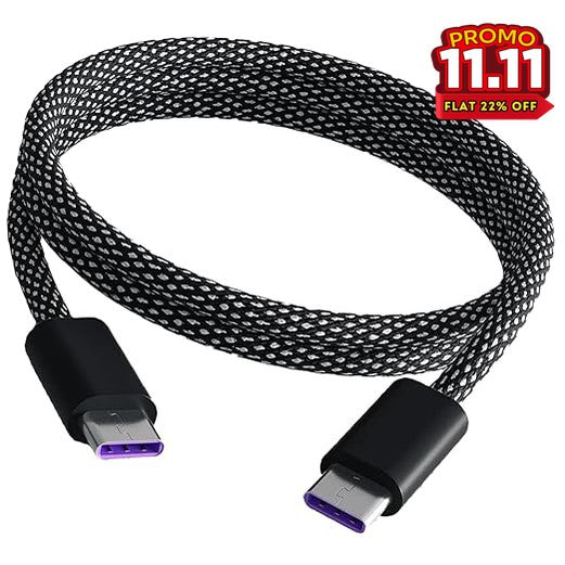 Braided Magnetic 66W Charging Cable-DIVERSITY