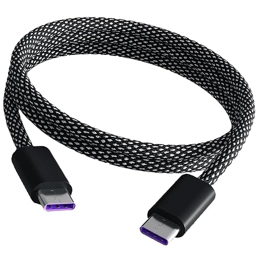 Braided Magnetic 66W Charging Cable