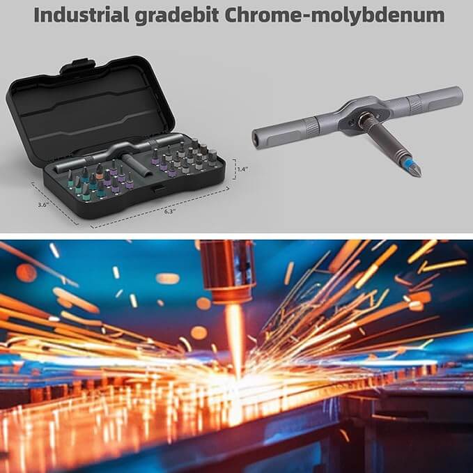 24-in-1 Ratchet Screwdriver Set