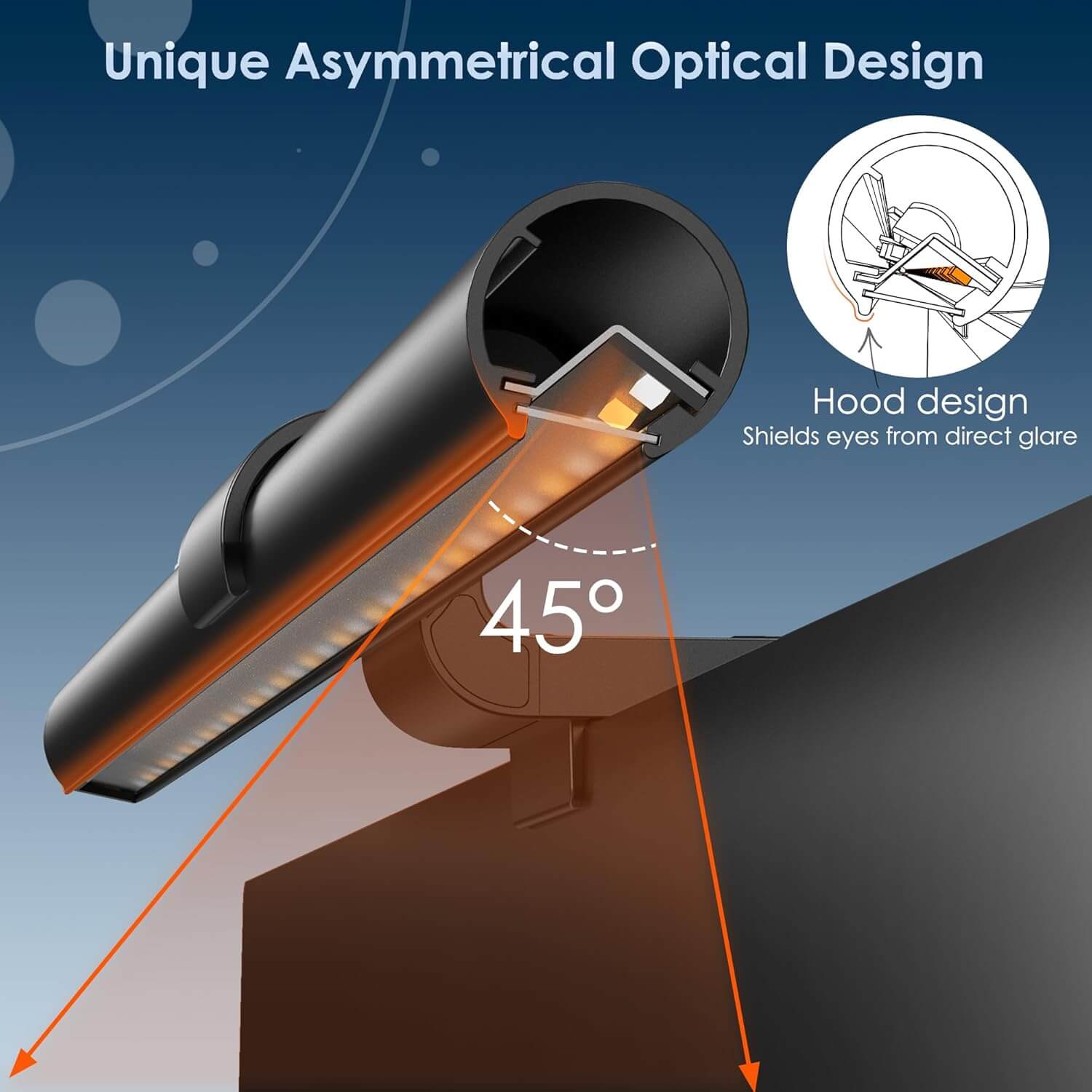 Quntis LED ScreenLinear Glow Plus Dual Light Monitor Light Bar