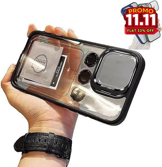 Transparent Lens Ring iPhone Case-DIVERSITY