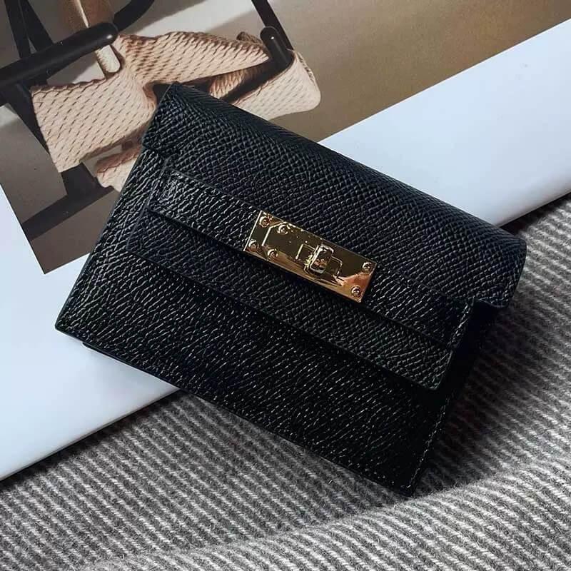 Accordion Multi-Pocket Leather Wallet