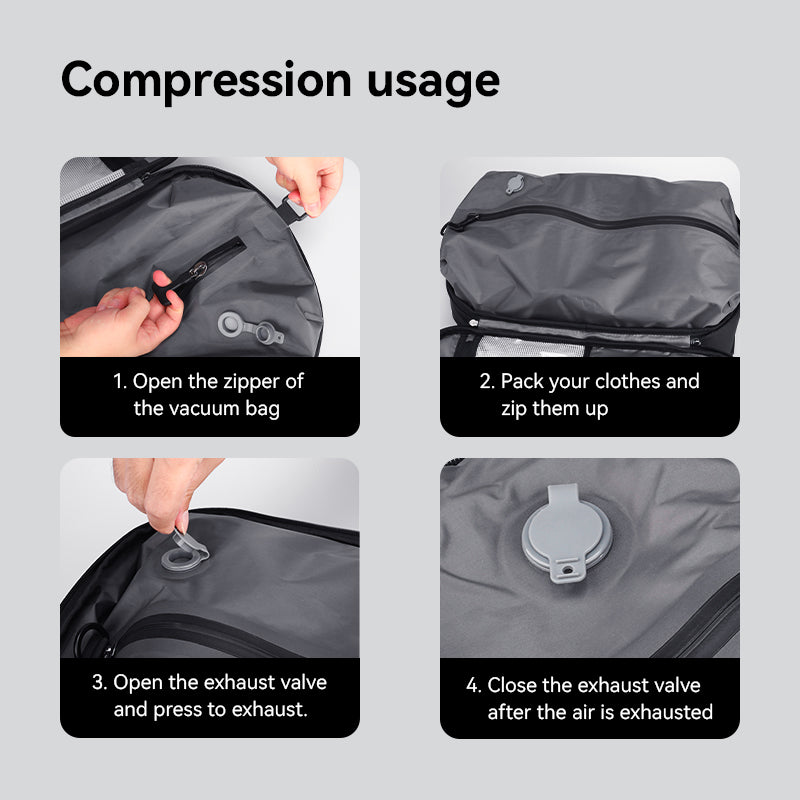 MARK RYDEN - Expandos Compression Backpack - Black