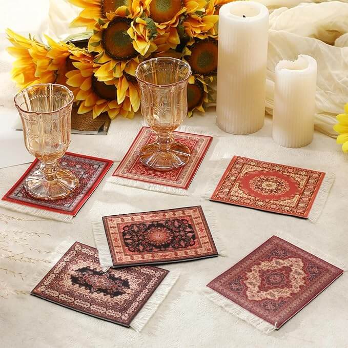 Mini Rug Coasters