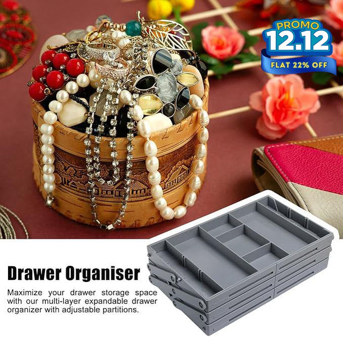 Expandable Drawer Organizer Trays-DIVERSITY