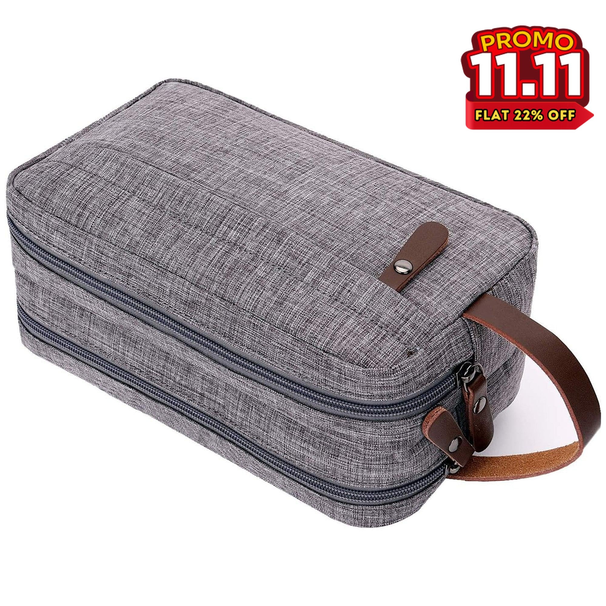 Oxford Canvas Toiletry Organizer Bag-DIVERSITY