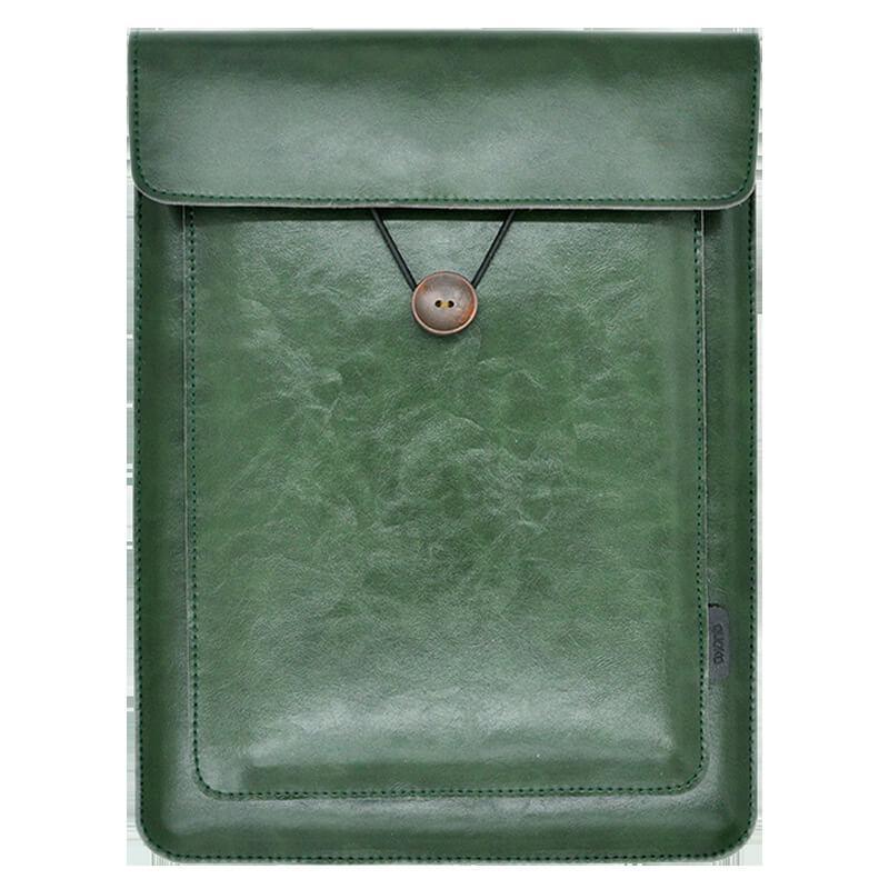 Modern Faux Leather Laptop Sleeve