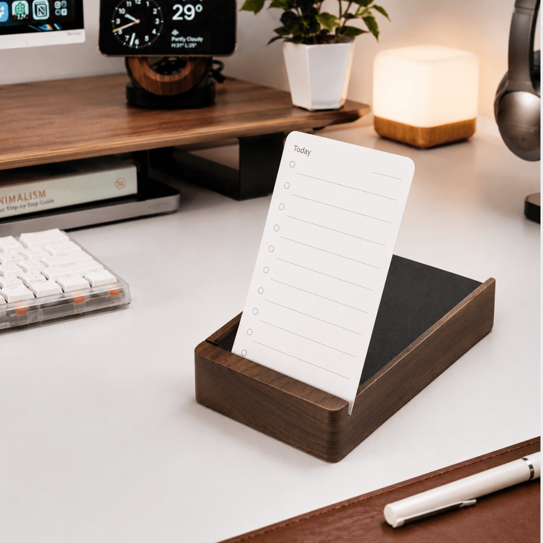 Notepad Holder + Paper