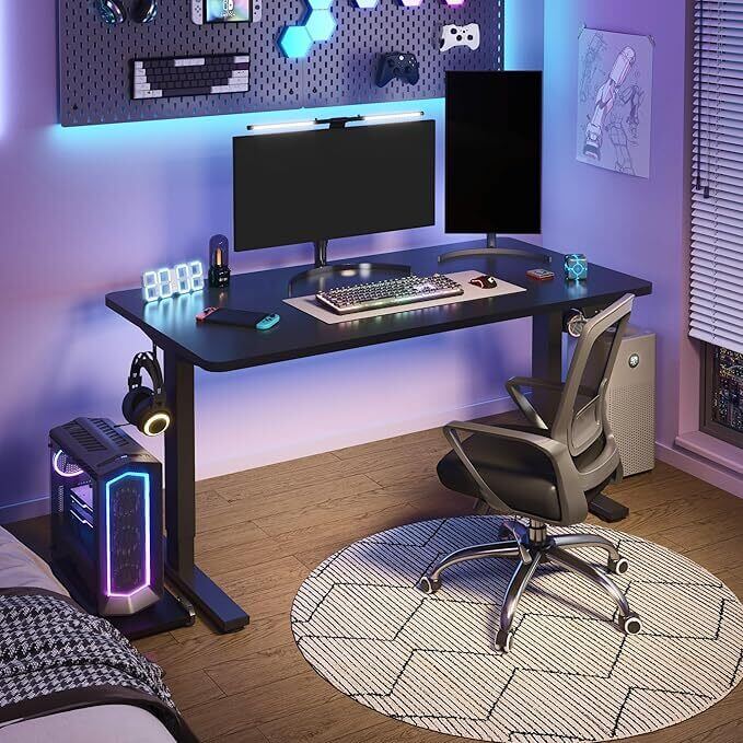 FlexiSpot EN1 - Standing Desk With Black Frame