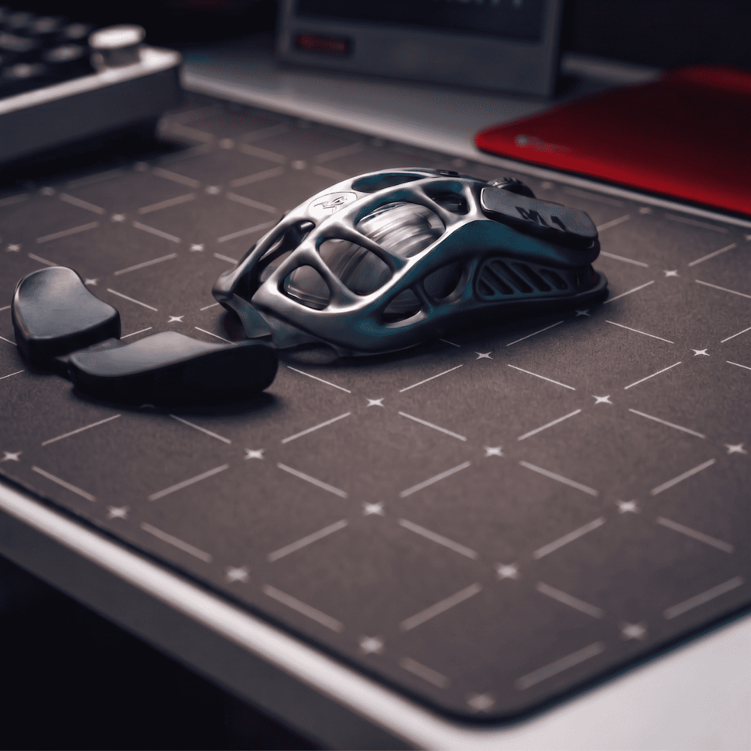 Printed Leather Desk Mat - Starry