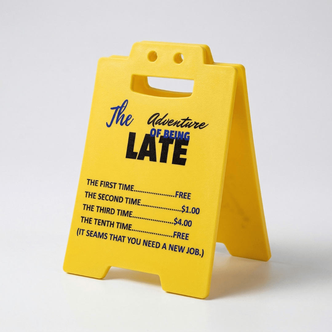 Funny Caution Desk Signs