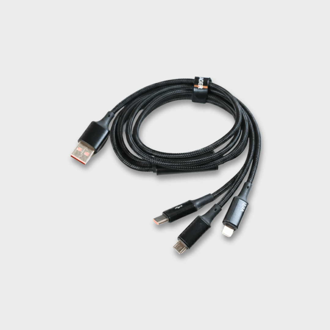 ESSAGER 3 in 1 100W Quick Charging Cable