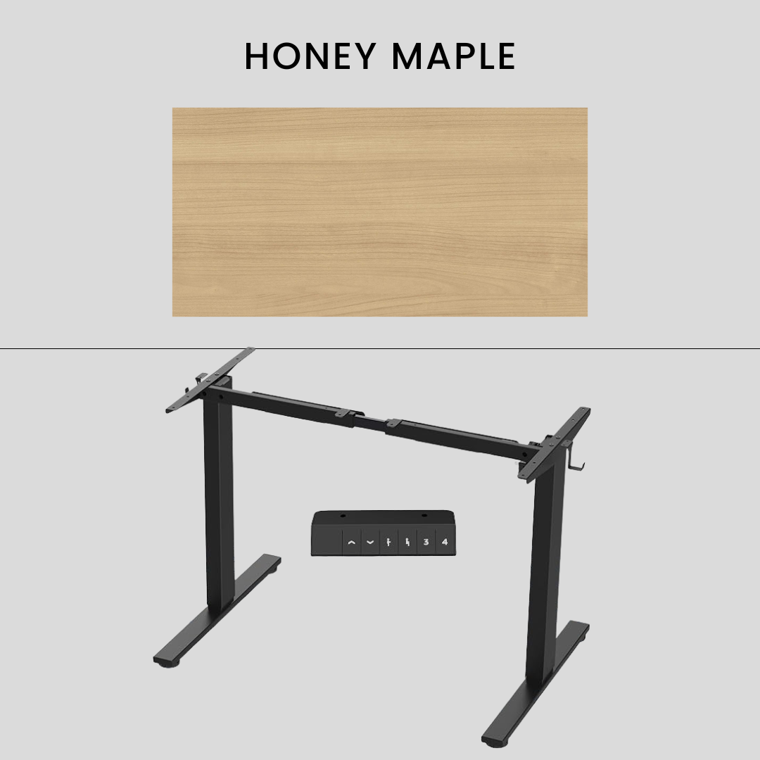 FlexiSpot EN1 - Standing Desk With Black Frame